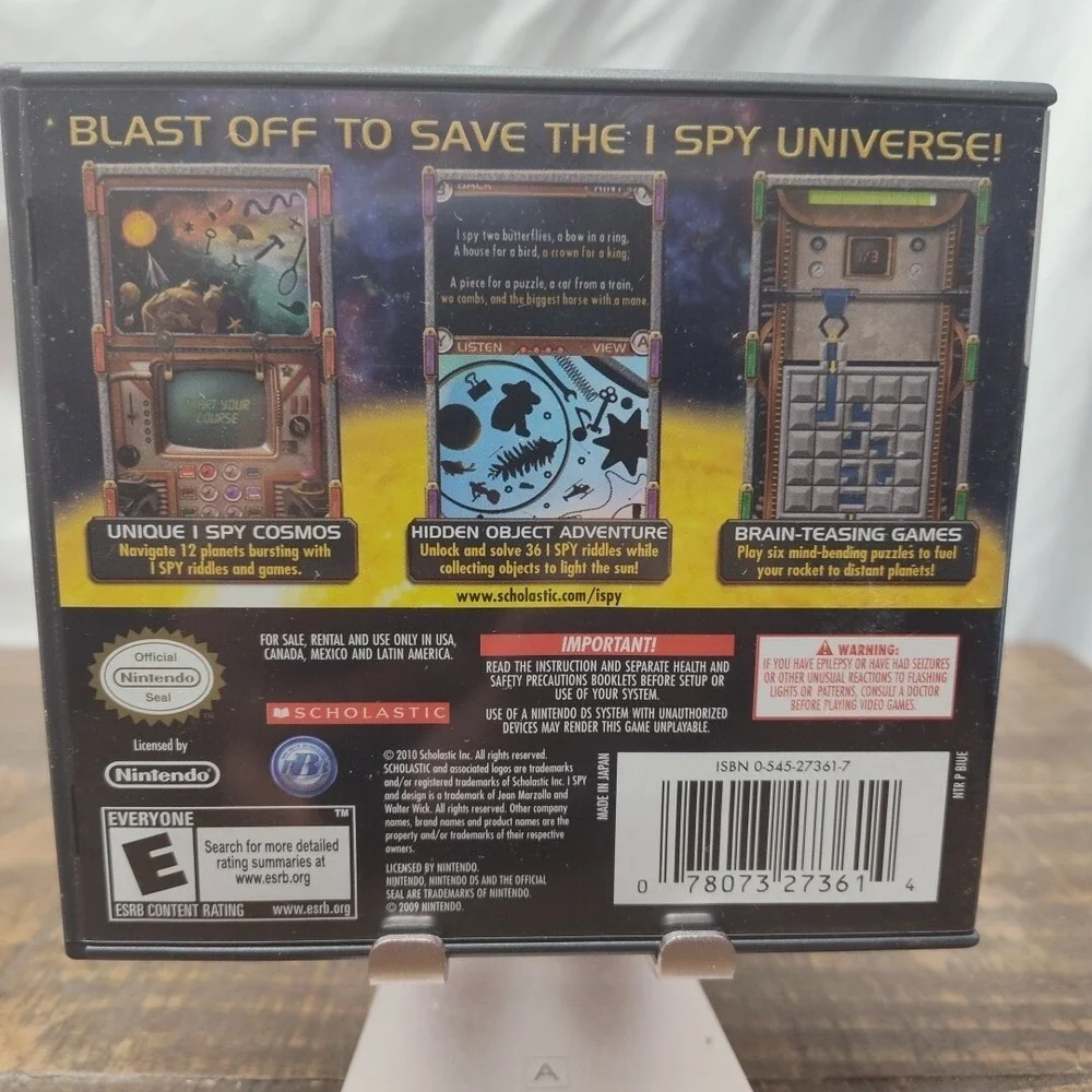 I Spy Universe Complete CIB (Nintendo DS, 2010)